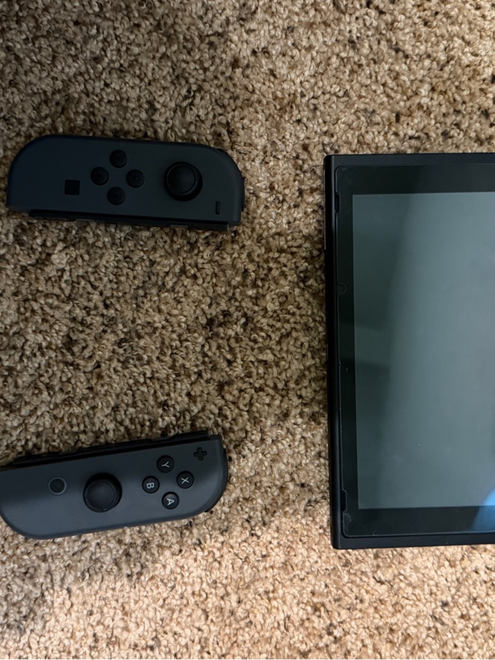 Nintendo Switch Console with Gray-Black Joy-Con and Dock - Picture 3 of 5